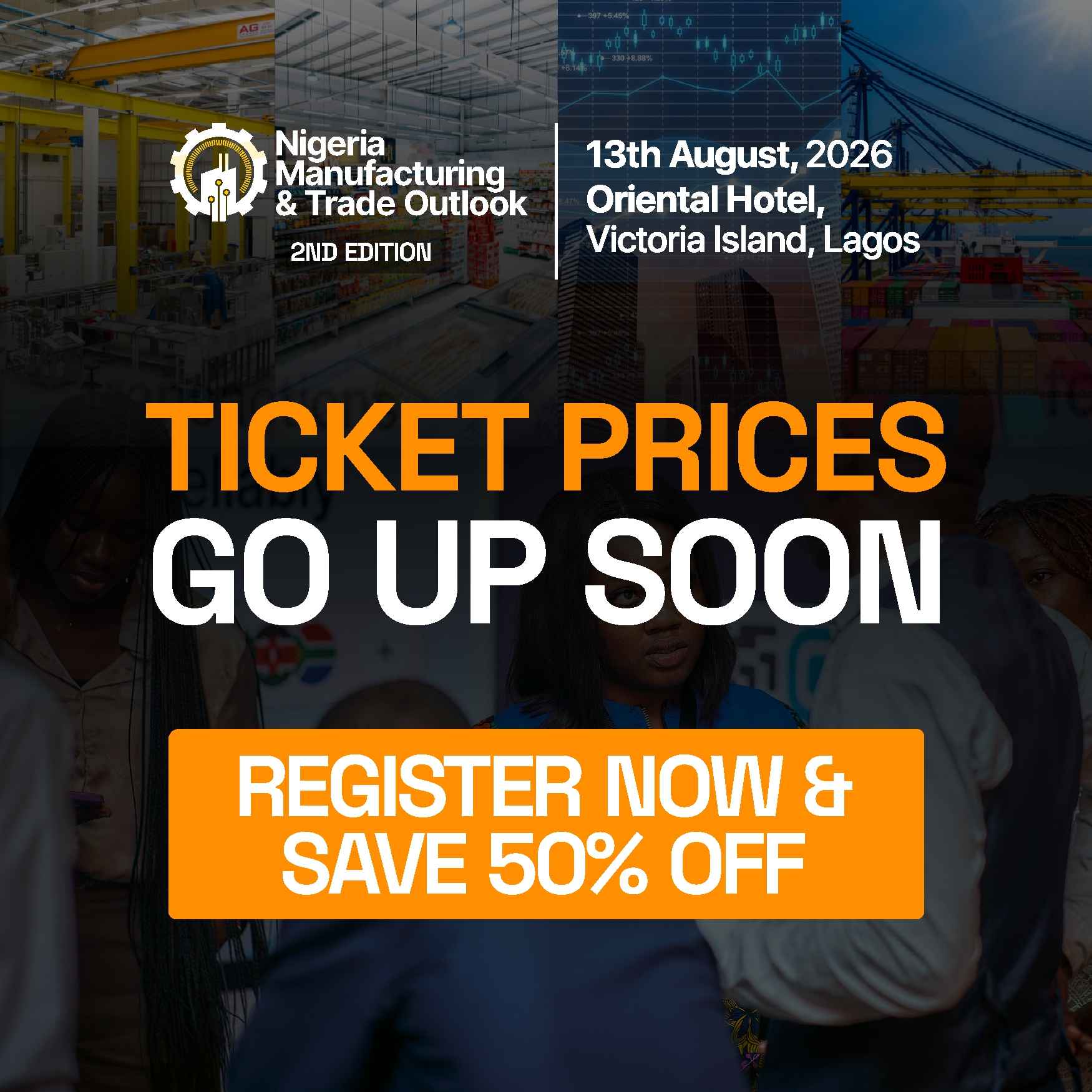 Prices going up soon - Register now and save 50% off
